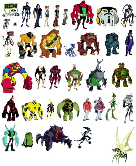 dibujos de ben 10